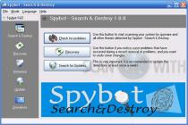 Captura SpyBot Search & Destroy