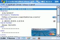 Captura CodeWallet Pro 2006