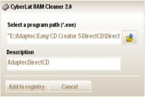Captura CyberLat RAM Cleaner