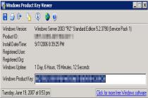 Captura Windows Product Key Viewer