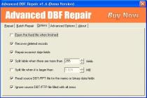 Captura Advanced DBF Repair