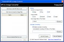 Captura TreasureUP XPS to Image Converter