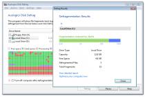 Captura Auslogics Disk Defrag