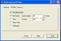 Captura JR Directory Printer