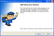 Captura Diskinternals Outlook Express Repair
