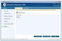 Captura Systweak AntiSpyware