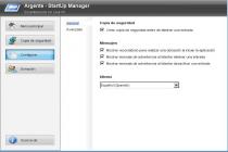 Captura Argente StartUp Manager