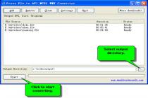 Captura Freez FLV To AVI/MPEG/WMV Converter