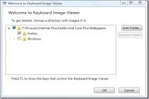 Captura Keyboard Image Viewer