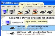 Captura USB Redirector