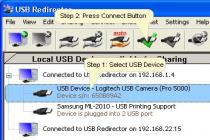 Captura USB Redirector