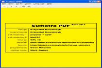 Captura Sumatra PDF Reader