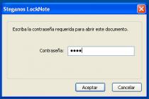 Captura Steganos LockNote