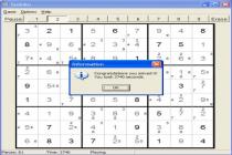 Captura Windows Sudoku Puzzle Game