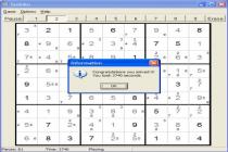 Captura Windows Sudoku Puzzle Game