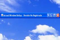 Captura Actual Window Rollup