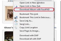 Captura Facebook Photo Album Downloader