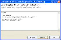 Captura Bluetooth Driver Installer