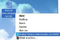 Captura Avira AntiVir Personal