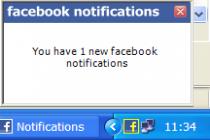 Captura Facebook Notifications