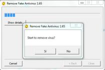 Captura Remove Fake Antivirus