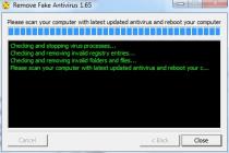 Captura Remove Fake Antivirus