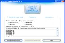 Captura Super MSN Backup