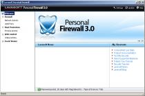 Captura Lavasoft Personal Firewall