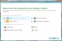 Captura Windows Live Essentials 2011