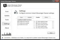 Captura Instant Messenger Cleaner