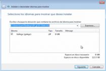 Captura Paquete de idioma gallego para Windows 7