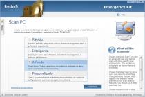 Captura Emsisoft Emergency Kit