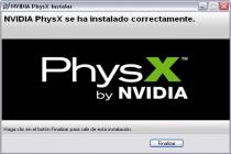 Captura NVIDIA PhysX System Software