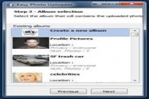 Captura Easy Facebook Photo Uploader