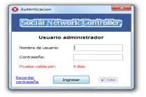 Captura Social Network Controller