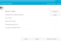 Captura Abelssoft Backup