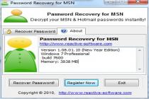 Captura MSN Password Cracker