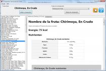 Captura Comparador Nutricional de Frutas