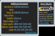 Captura Battery Monitor