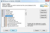 Captura Access to MySQL