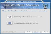 Captura ChrisPC Media Streamer