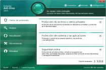 Captura Kaspersky Antivirus 2015