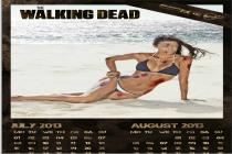 Captura Walking Dead Calendar