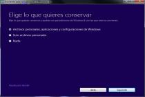 Captura Asistente para la actualización a Windows 8