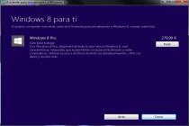Captura Asistente para la actualización a Windows 8