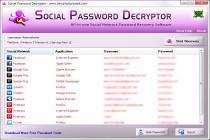 Captura Social Password Decryptor