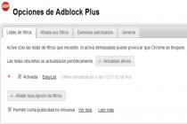 Captura AdBlock Plus Chrome