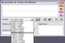 Captura IdiomaX Translation Assistant