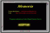 Captura Mecanet Memoria