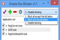 Captura Simple Run Blocker
